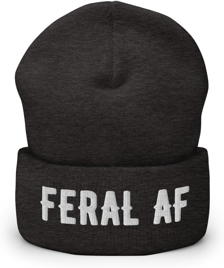 Hogue WS LLC Feral AF Hat (Embroidered Cuffed Beanie)