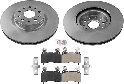 Piezas de repuesto de pastillas de freno de disco delanteras recubiertas GEO para Camaro SS 2016-2020 6.2L