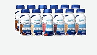 Original Protein Shake | Variety Pack | Milk Chocolate Shake, Vanilla Shake, Strawberry Shake, Dark Chocolate Shake, Coffee Shake and Butter Pecan Flavors | 6 Different Flavors 12 Pack | GAH Assortment Bundle