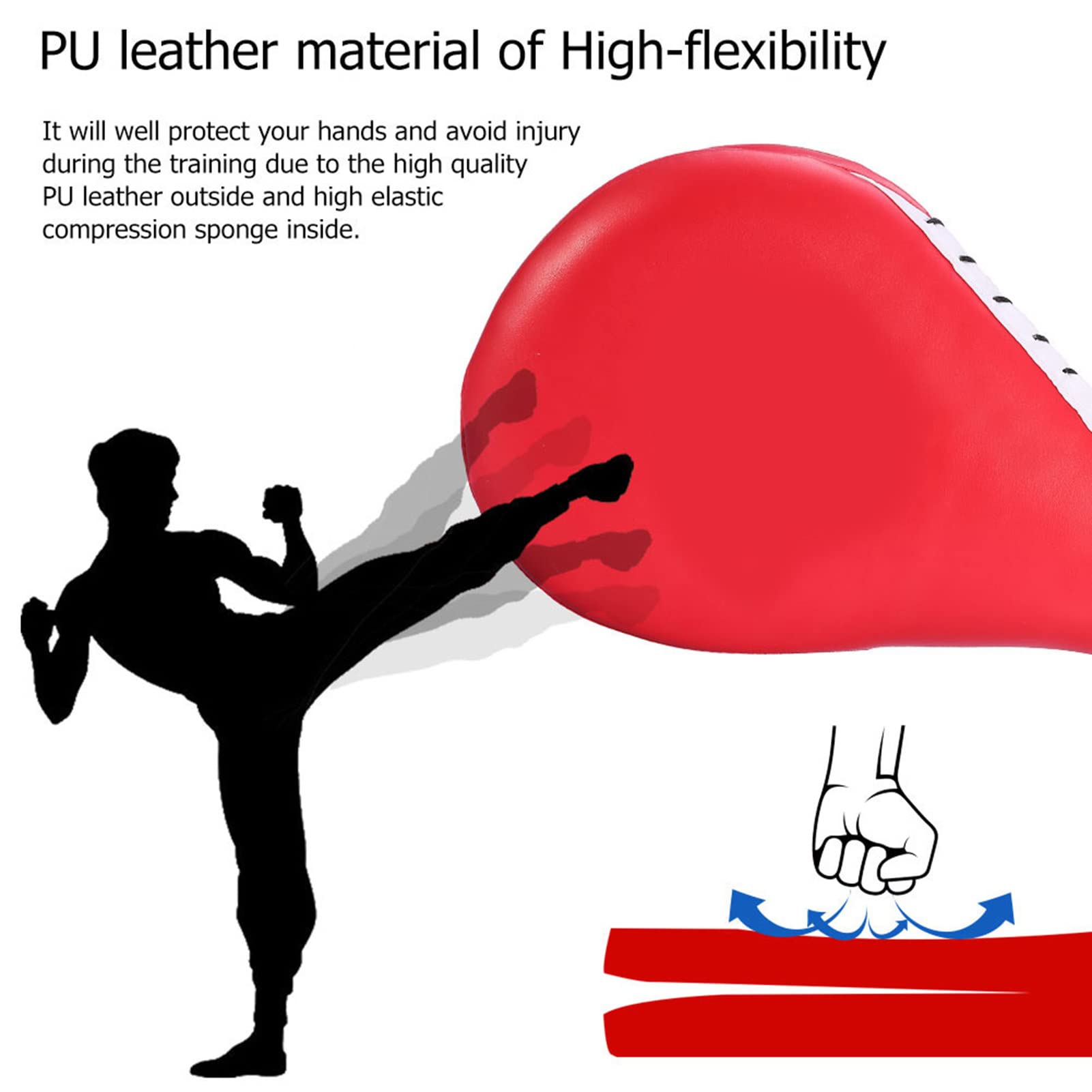 Kickboxing Pad, TaekwondoStrike Pad Tae Kwon Do Strike Pad Karate Target Pad per Attrezzature per L'allenamento di Arti Marziali