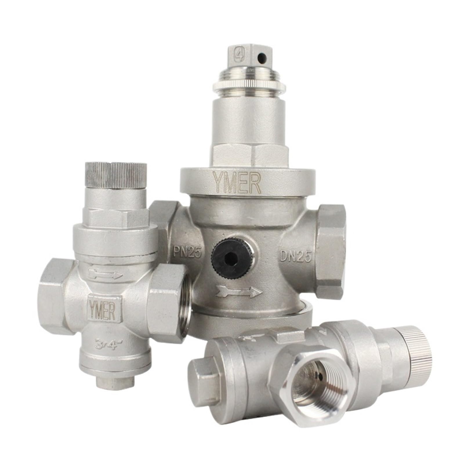 Manomètre à connexion filetée RD-35B et régulateur de haute pureté