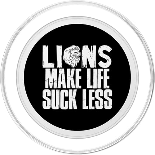 Vista 2 de Roar Mane Africa Lioness Predator Zoologist Pride Cub Lion PopSockets MagSafe PopGrip for iPhone