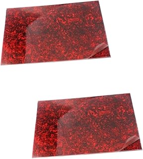 Vaguelly 2 Peças 44 Captador Acústico Squier Guitarra Gitar Placa De Arranhão Autoadesiva Guitarlele Plate Guard Captadores De Guitarra Pickguard Material De Placa De Proteção Material De