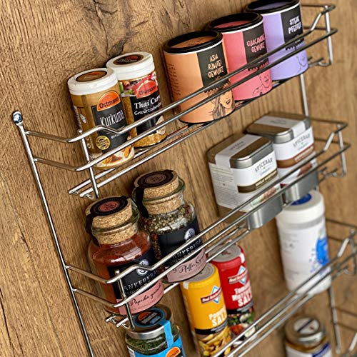 Portaspezie [Acciaio Inossidabile] + viti