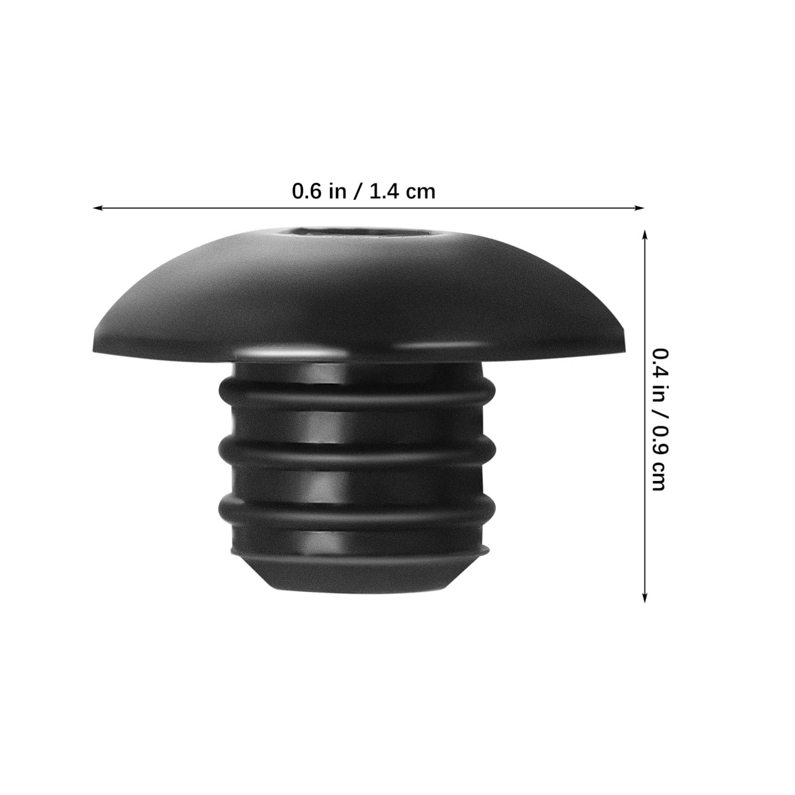 JECOMPRIS 120 Pcs Pegboard Hook Locks:Rubber Stoppers for Pegboard Hooks Lock Hook Pegboard Accessories Suitable for M5.6-6 Pegboard Holes