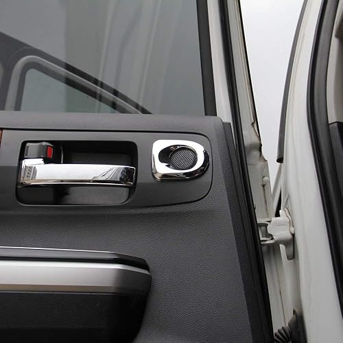 Miniatura 3 de Cubierta interior de acero para manija de puerta trasera para Toyota Tundra 2014 2015 2016 2017 2018 2019 2020 2021 Accesorios