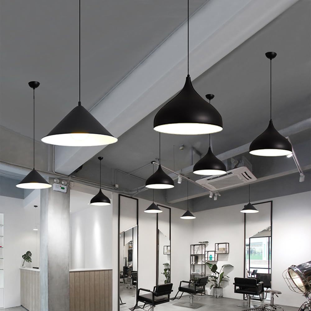 Lampada A Sospensione Nordica Affusolata, Minimalista In Metallo
