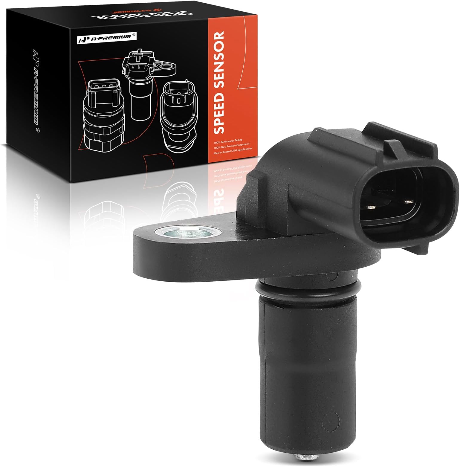 A-Premium Automatic Transmission Speed Sensor Compatible with Toyota Tundra 2007-2020, Land Cruiser 2008-2011/2013-2016, Sequoia 2008-2020 & Lexus LX570 2010/2013-2015, 5.7L, Replaces 894130C020