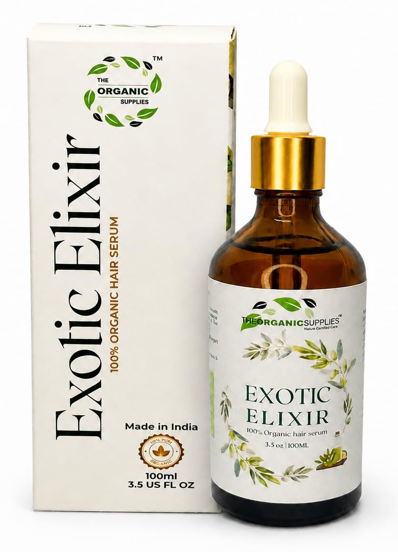 Exotic Elixir Hair Serum | Smooth, Shiny & Frizz-Free | Lightweight Non-Sticky Formula for All Hair Types | 100ml-image-23