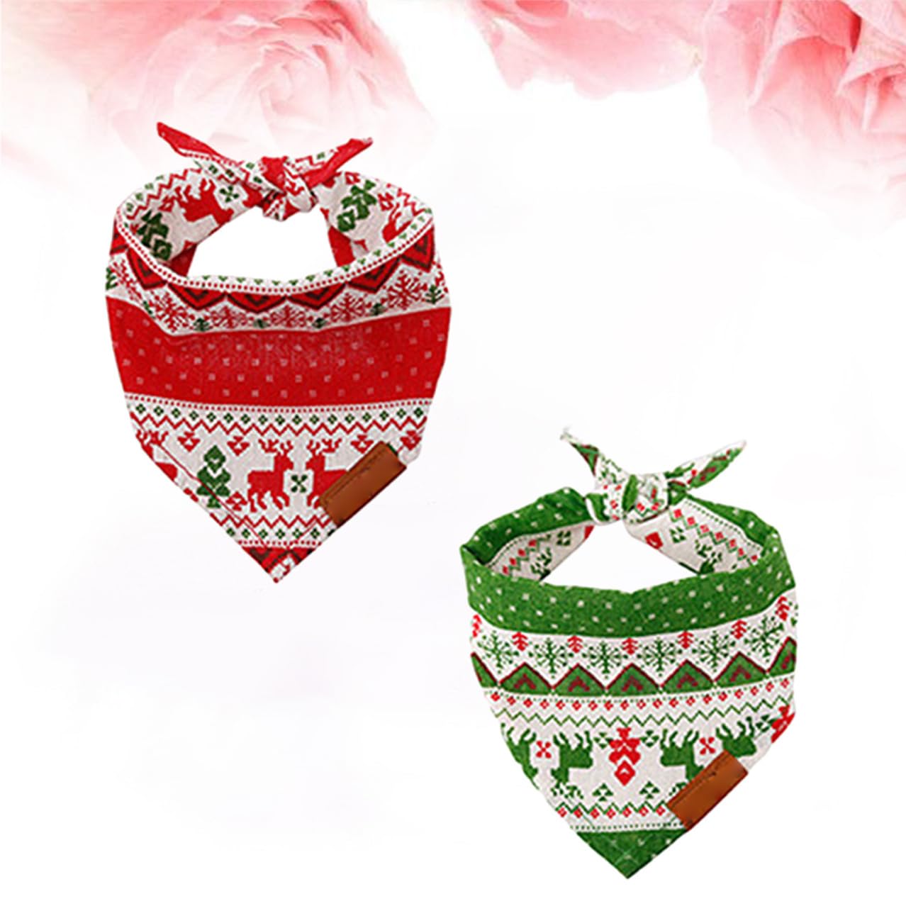 POPETPOP 4 Bandana para Collar De Perro Traje para Perro Bandana para Mascotas Bandanas De Vacaciones para Perros Bandana para Perros