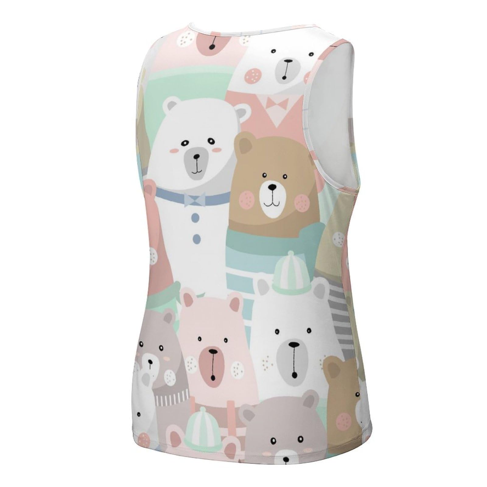 Amazon.co.jp: タンクトップ くま クマ 熊 かわいい ふわふわ メンズ