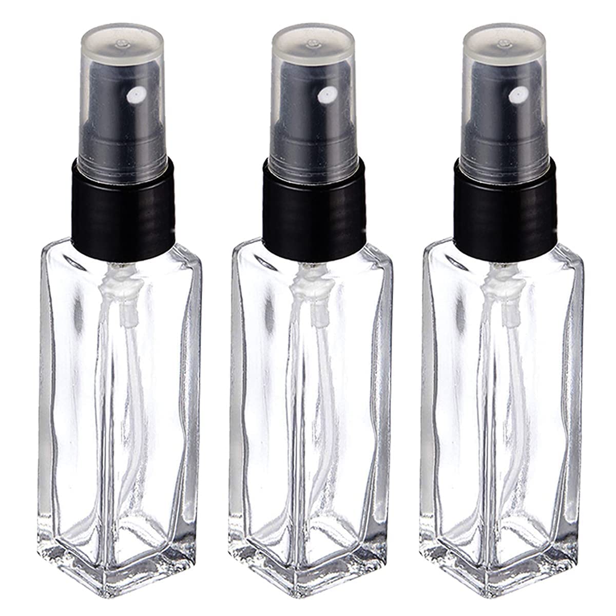 8ml Empty Glass Perfume Spray Bottle Set of 3 | Refillable Clear Travel Atomizer | Mini Fine Mist Sprayer for Perfume, Attar, Sanitizer, Essential Oil, Toner & Rose Water | Pack of 3-image-10