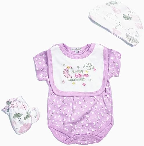 Miniatura 4 de Juego de 5 piezas de ropa de muñeca Reborn de 22 pulgadas, accesorios para recién nacidos, trajes para muñecas de 20 a 22 pulgadas, ropa a juego