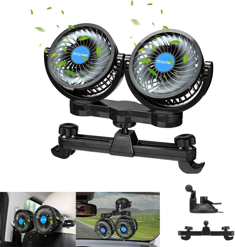 Ventola 12v per clip per camion