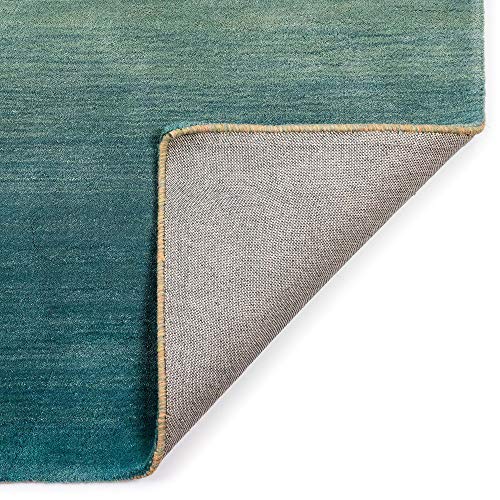 Liora Manne Arca Ombre Wool Indoor Rug - Colorful, Comfortable & Durable, Wool, Visually Striking, Easy Clean, Living Room, Dining, Kitchen, Bedroom & Entryway, Multi Rainbow And Blue, 7'6" X 9'6" #TOP5