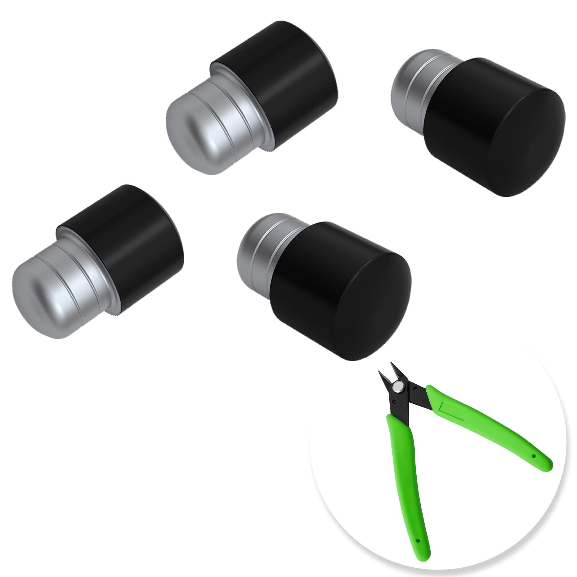 Snapklik.com : Glintbay 2 Pairs Frame Replacement Rivet For Oakley ...