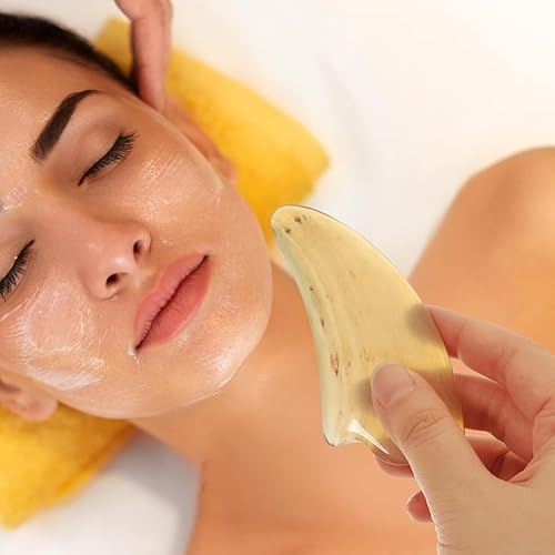 Miniatura 4 de Artibetter - Juego de 4 tablas para rascar Gua Sha para masaje facial y corporal