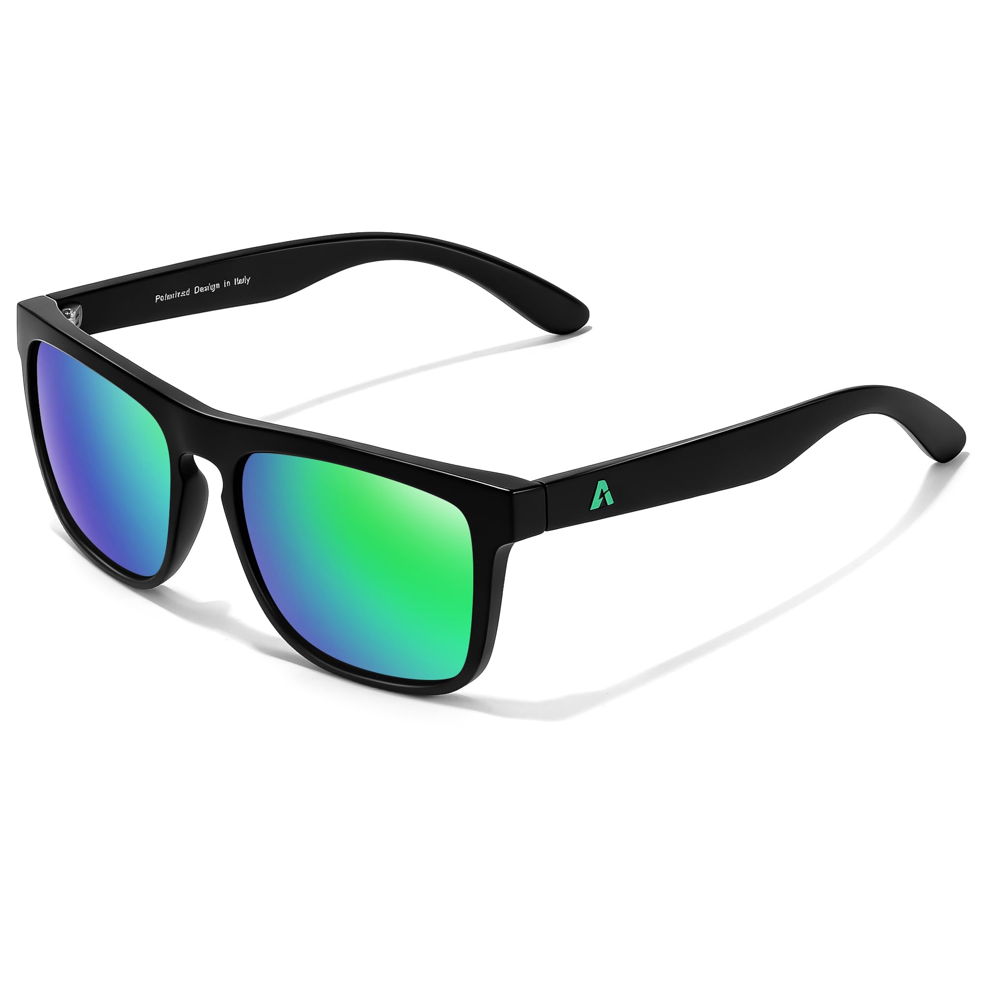 TJUTR ANSI Z87.1 Safety Sunglasses for Men Polarized Square Sun Glasses | UV400 Protection Shades, Impact Resistant, Driving, Work, Outdoor Use