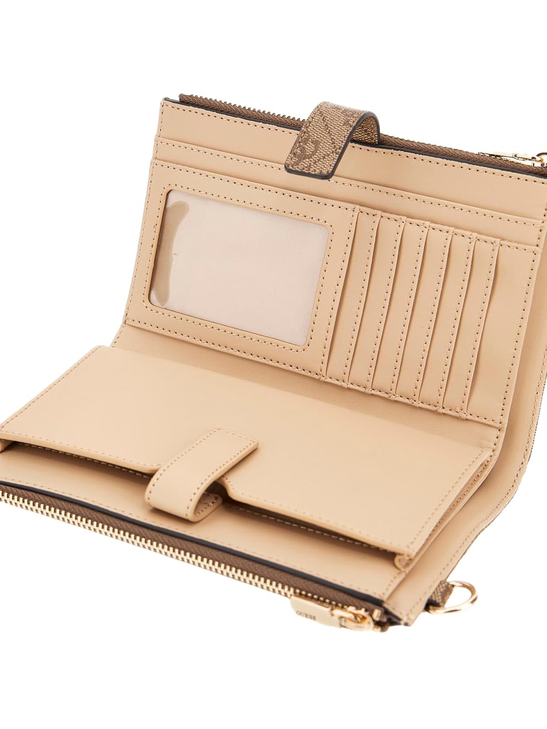 GUESS Laurel Ii Double Zip Organizer Wallet Geldbörse, Organizer-Geldbörse
