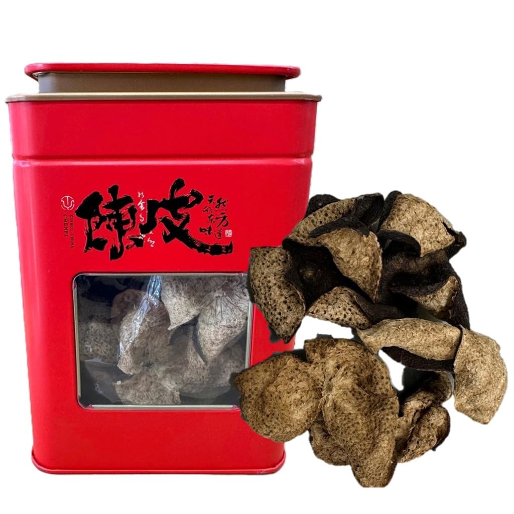 Dried Aged Mandarin Peel, Citrus Peel 老年陳皮 (3oz Gift Box)