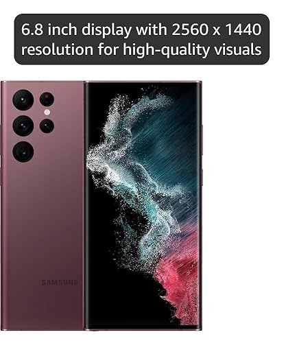 Amazon.com: Samsung Galaxy S22 Ultra 5G, 256GB, Fully Unlocked