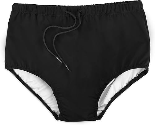 AQX Pañales de natación reutilizables para adultos, con necesidades especiales, cubierta de plástico para pañales a prueba de fugas, pantalón de