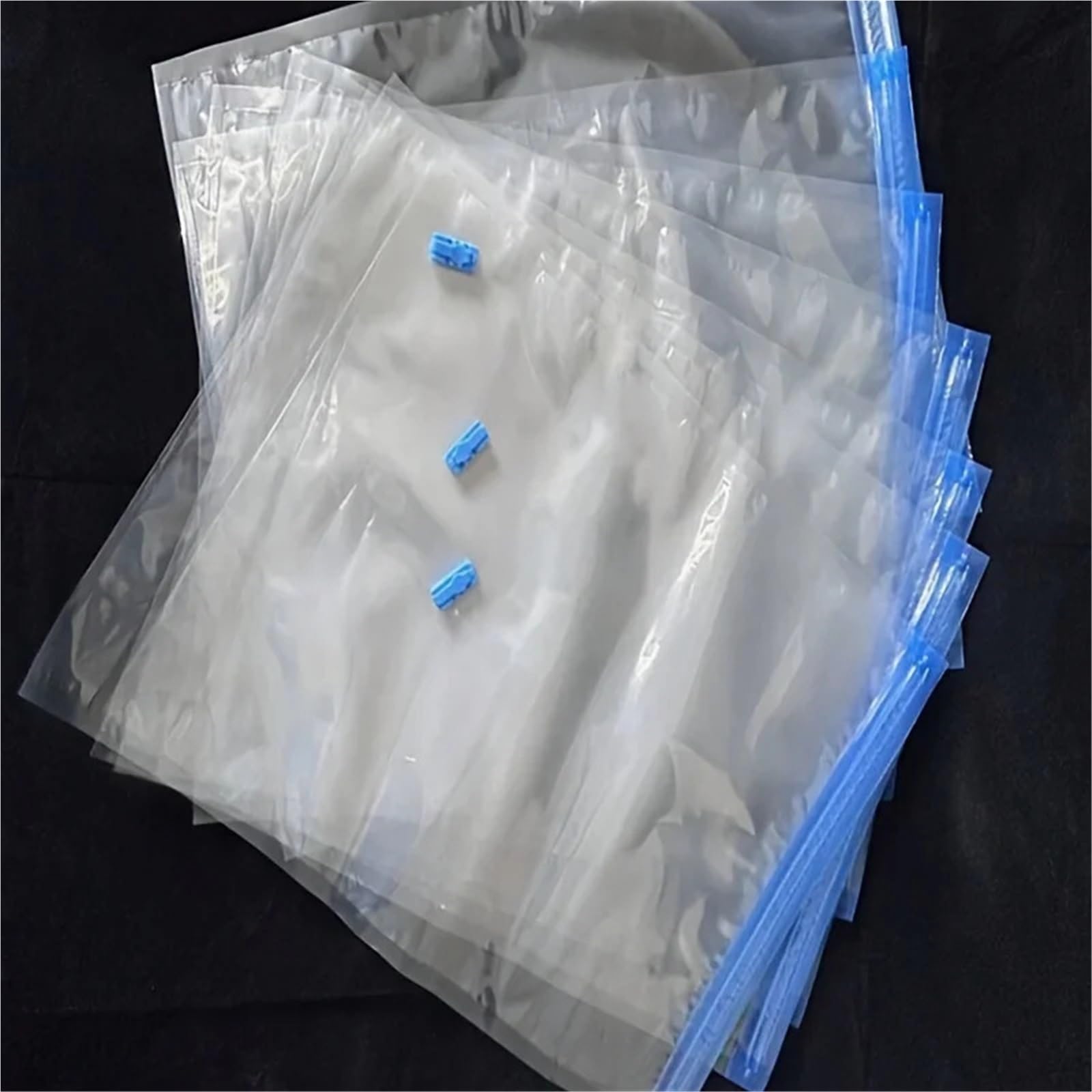 Bolsas Vacio Ropa Bolsa de compresión sin bomba 6 piezas