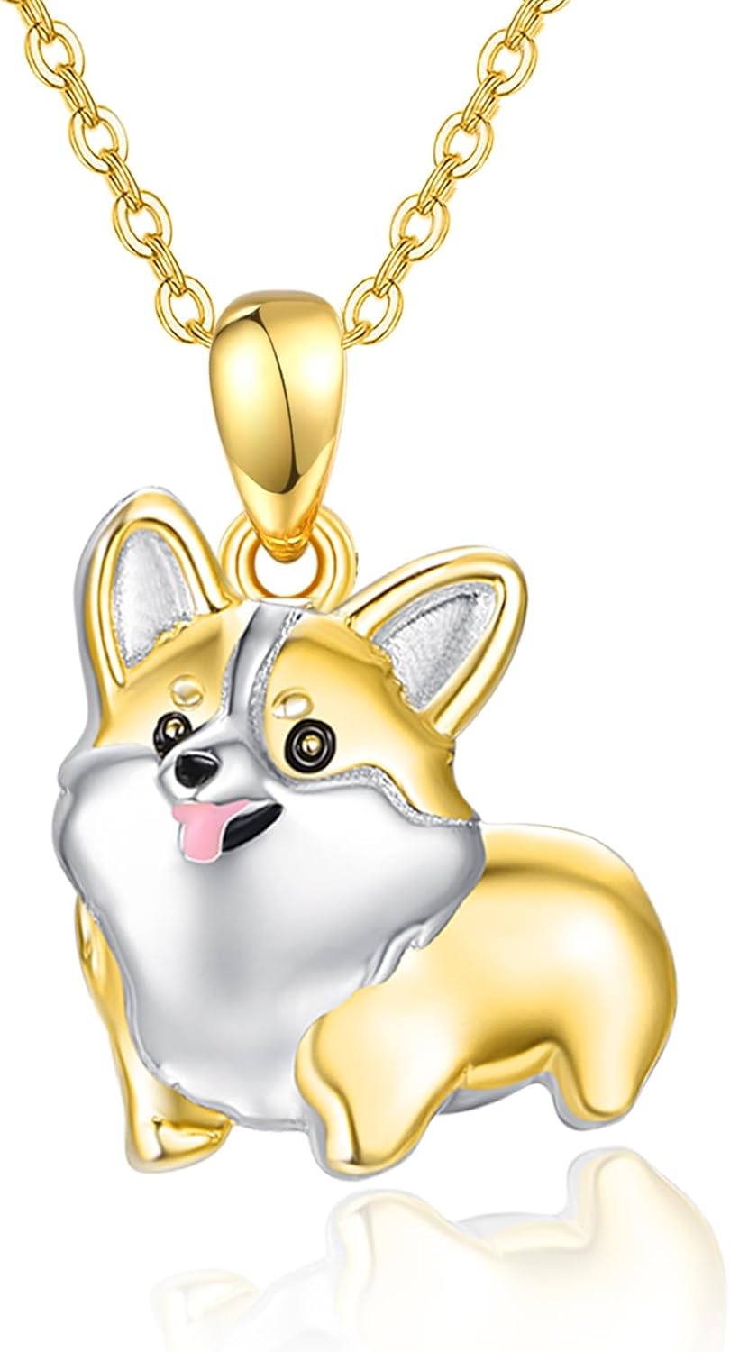 Dreamboat Dog Breed Pendant Necklace for Women 925 Sterling Silver Jewelry Gifts for Dogs Mom Pet Lovers