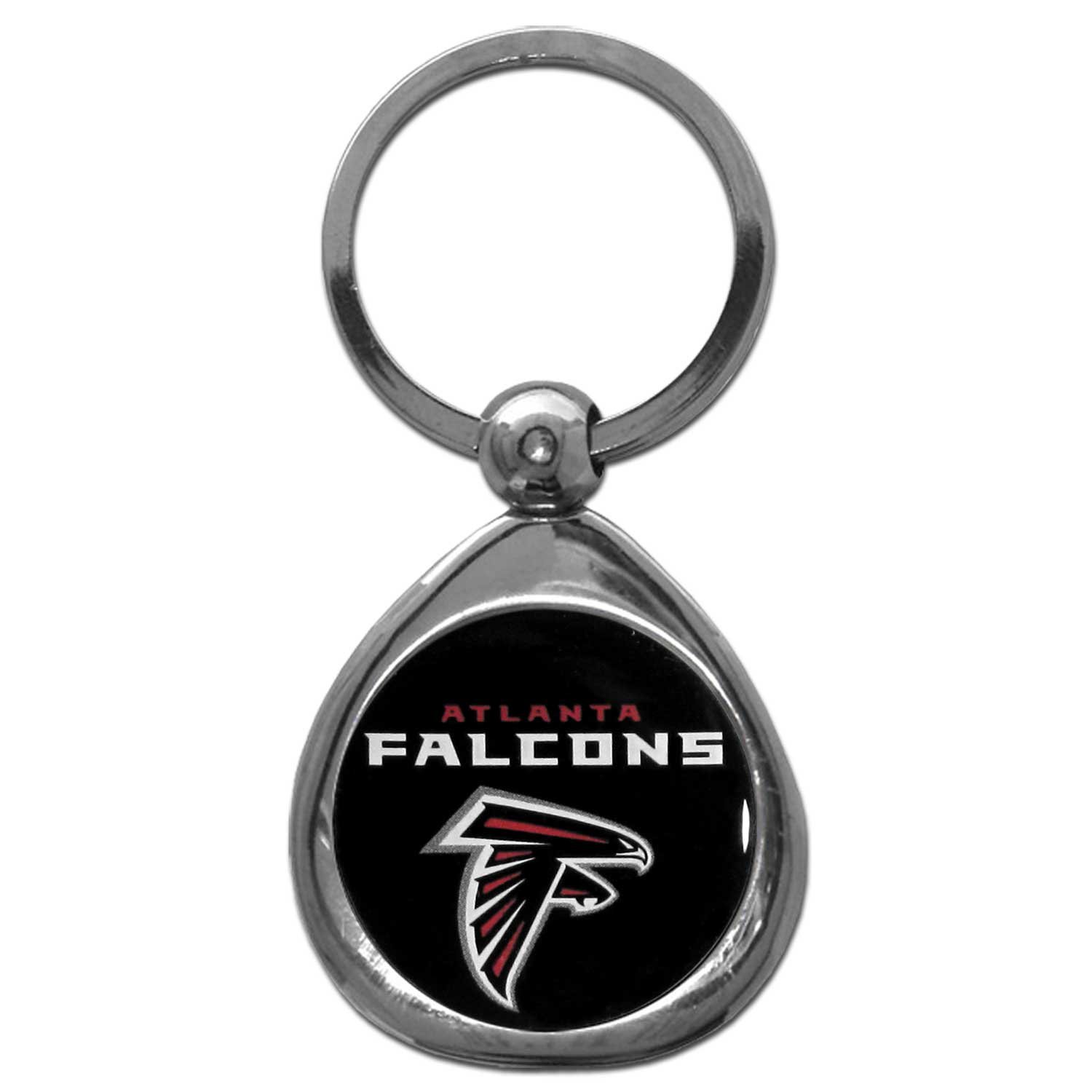 Siskiyou NFL Sports Fan Shop Atlanta Falcons Chrome Key Chain One Size Team Colors