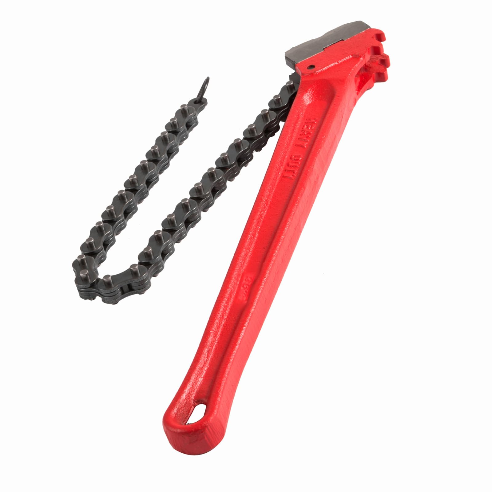 Klucz łańcuchowy 36", wytrzymałe narzędzie do rur filtra oleju, zakres od 4-1/2" do 7-1/2", długość łańcucha 30" (760 mm) do prac hydraulicznych
