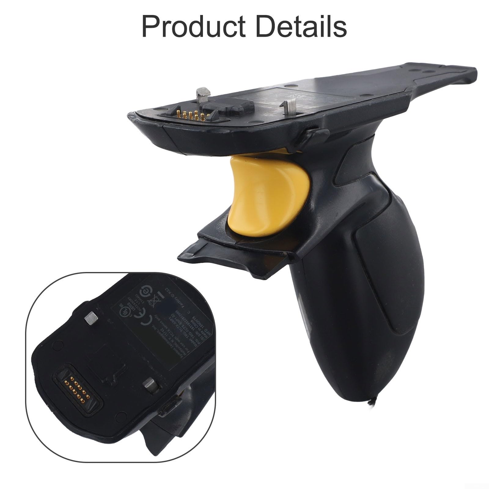 Impugnatura ergonomica per pistola zebra TC75 TC77 | Su misura per TC70, TC72, connessione sicura, previene le cadute, ideale per i cuscinetti