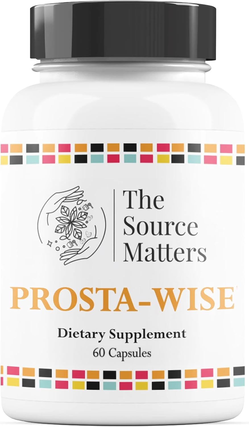 PROSTA-Wise Prostate Health Support for Urinary Flow, Hormonal Balance, and Prostate Wellness | Saw Palmetto, Stinging Nettles, Pygeum, Zinc, and Selenium (60 Capsules)