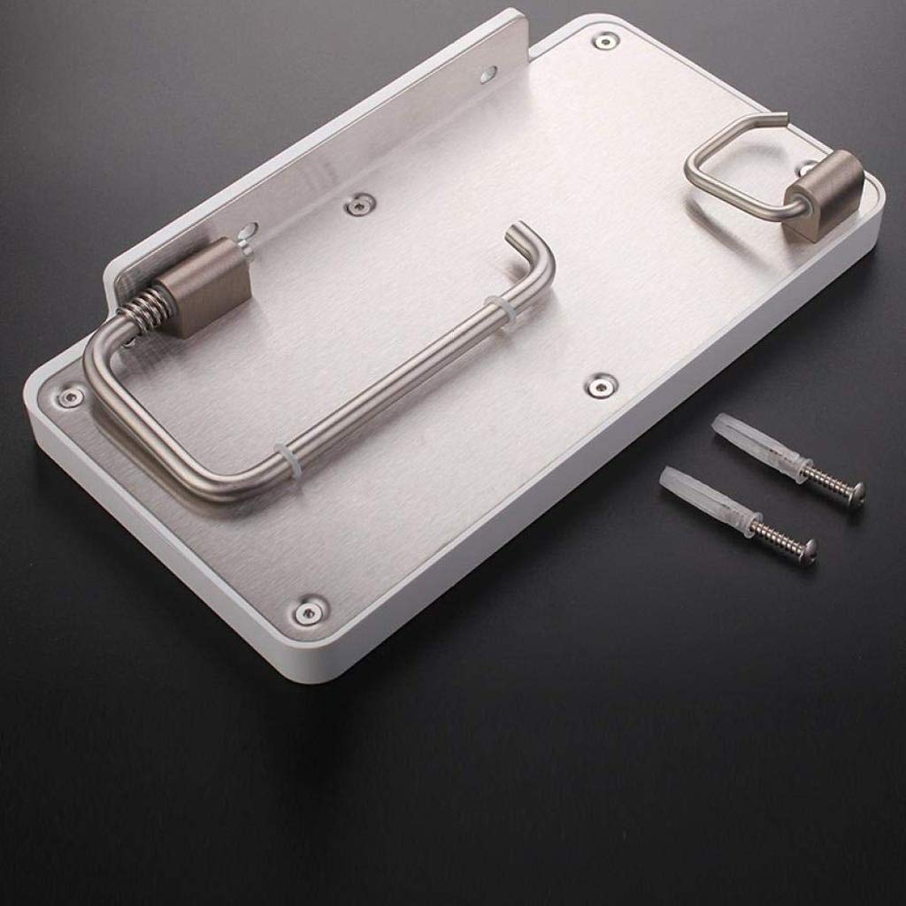 Auto Supporto di Carta igienica in Acciaio Inox Carta velina Rotolo Supporto del tovagliolo Spazzolato