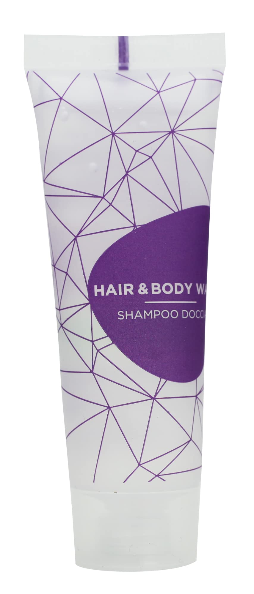 Present-More Champú de ducha 30ml Stone - Ducha champú 125 unidades para Hoteles y B&B | Ducha champú sin alérgenos con fragancia Relaxing
