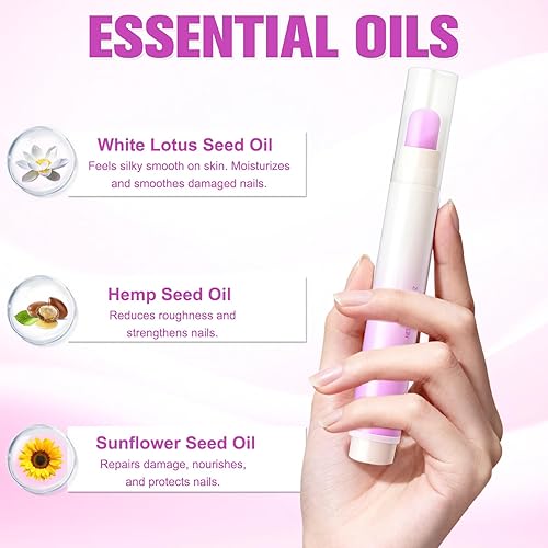 Miniatura 4 de 2 bolígrafos de cuidado de uñas 3 en 1, bolígrafo de aceite de uñas, bolígrafos removedores de cutículas, bolígrafo de aceite, bolígrafo de aceite