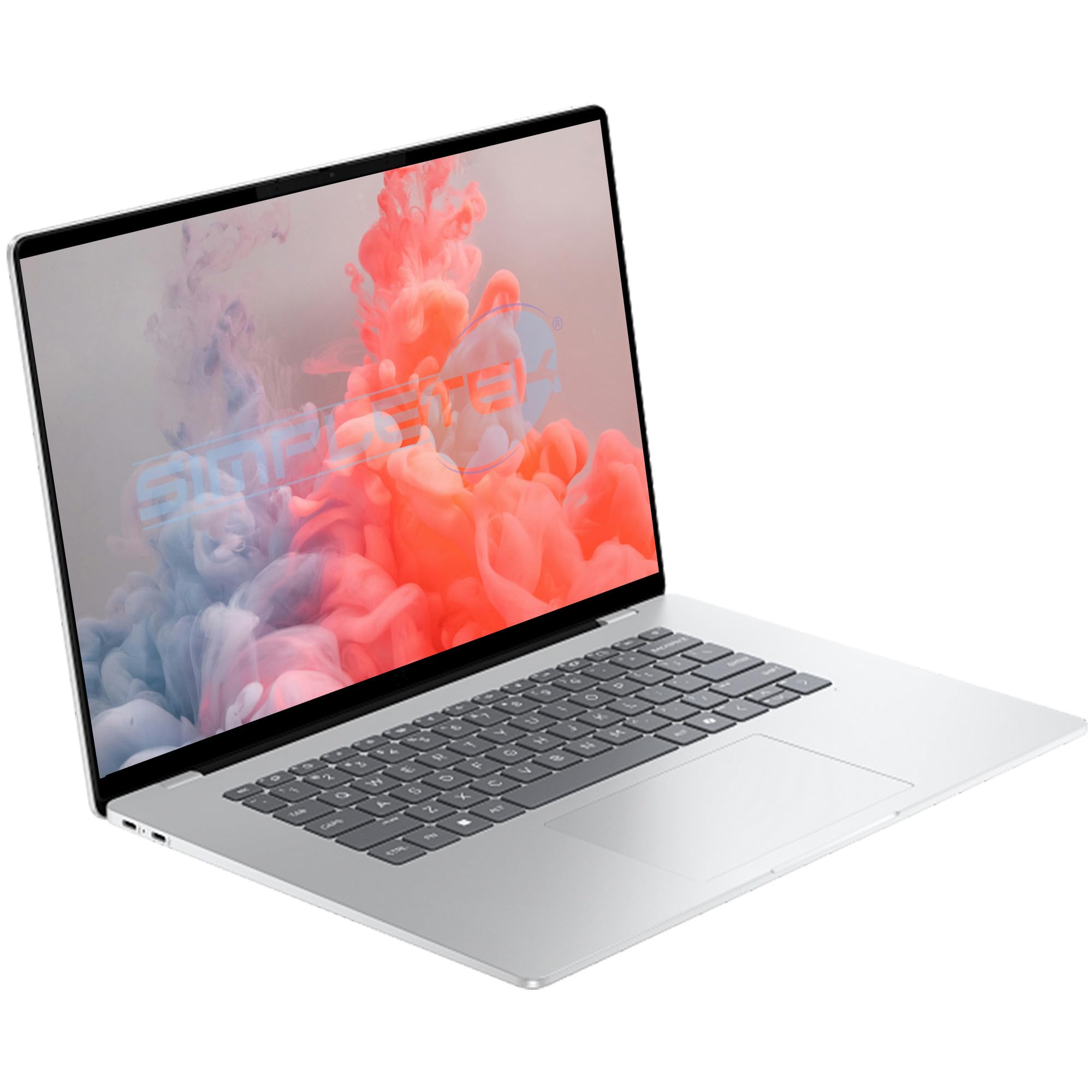 SIMPLETEK - Laptop 16" - 16GB 120GB - Octa-Core Windows 11 (Ricondizionato) | Display OLED,WUXGA, WiFi 6E,Bluetooth 5.3,tastiera retroilluminata,Dual layout IT/US,USB-C video,USB-A 10Gbps