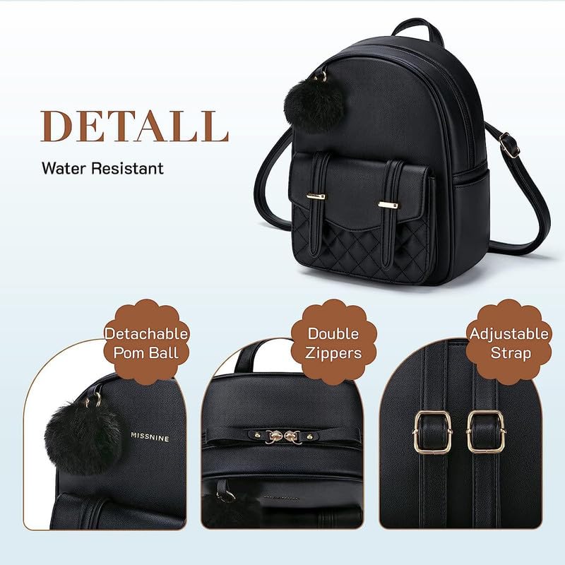 Image of ShopyVid Polka Dots Mini Backpack for Girls /Rakhi Gifts for Sister /Rakhi Gift for Sister Kids