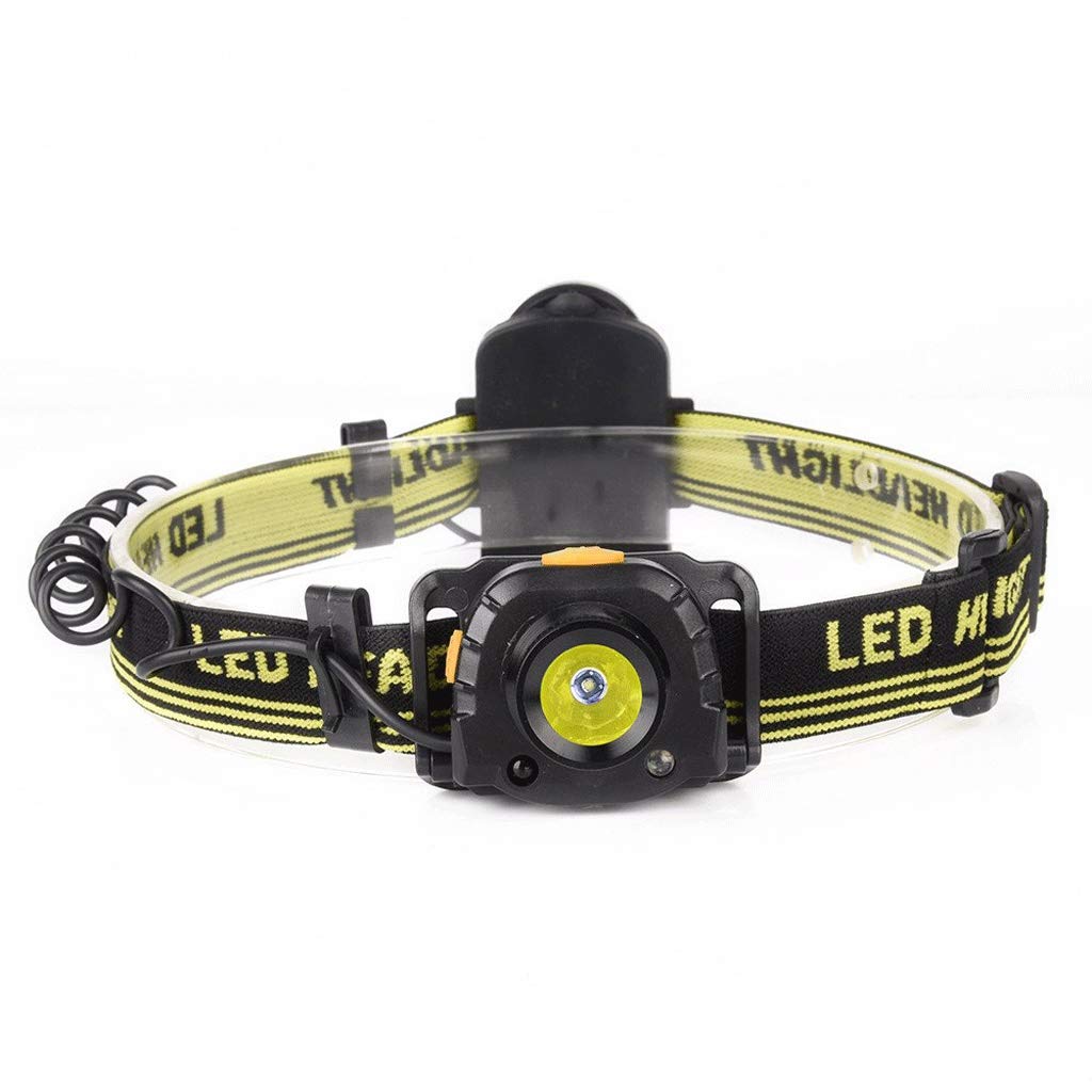 Lampe frontale LED rechargeable puissante étanche légère pour sport outdoor