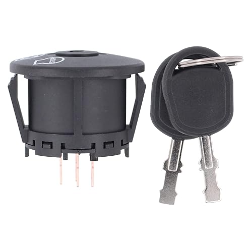 Miniatura 3 de MOTOKU Interruptor de encendido de 3 posiciones para Cub Cadet CC760ES Craftsman Troy Bilt Mustang RZT-50 RZT-42 Cortacésped Giro Cero 925-04228