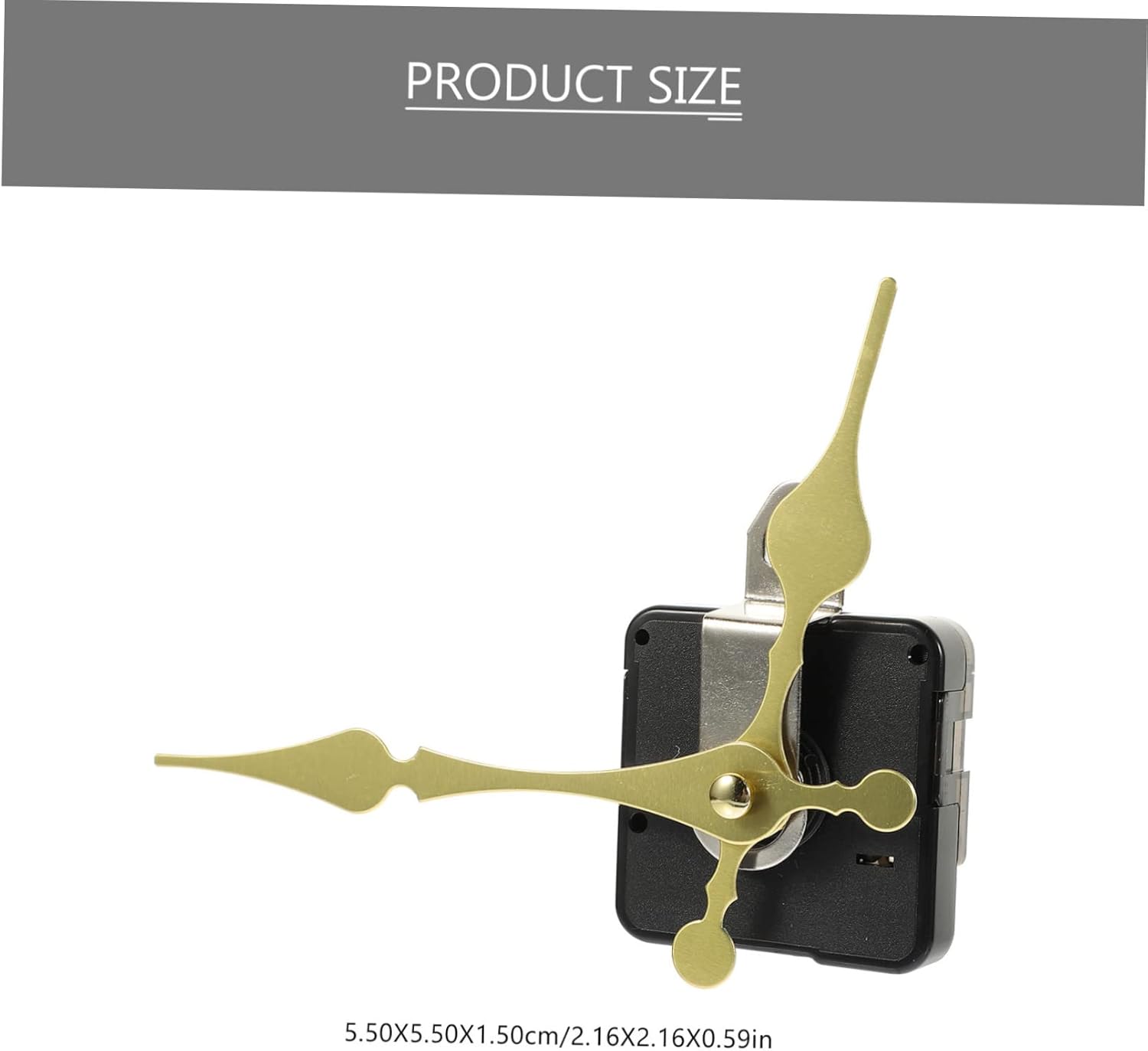 DOITOOL 8sets Modern Wall Clock Movement Silent Quartz Clock Mechanism DIY Replacement Clockwork