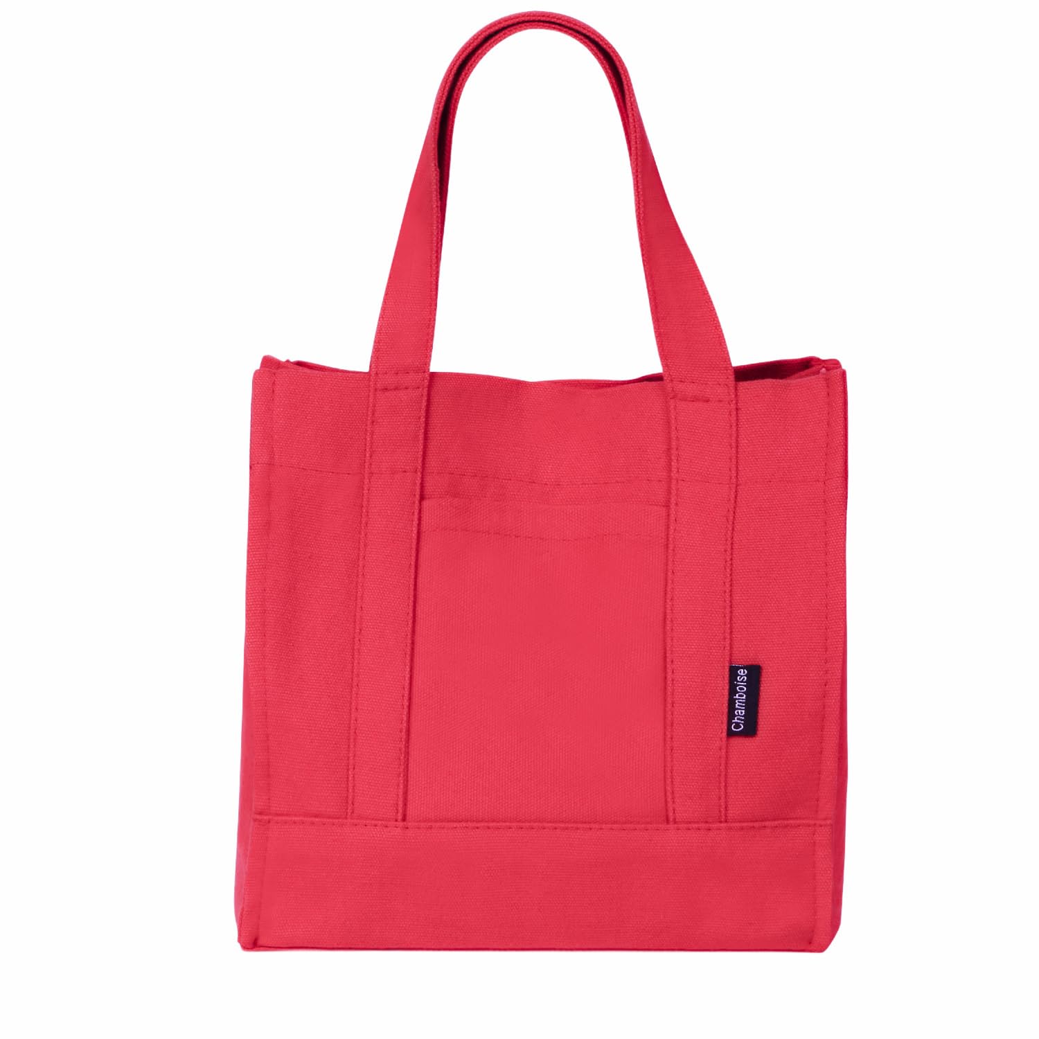 Chamboise Mini Tote Bag - Stylish & Compact Canvas Tote with Snap Closure, Ideal for Daily Use & Casual Outings