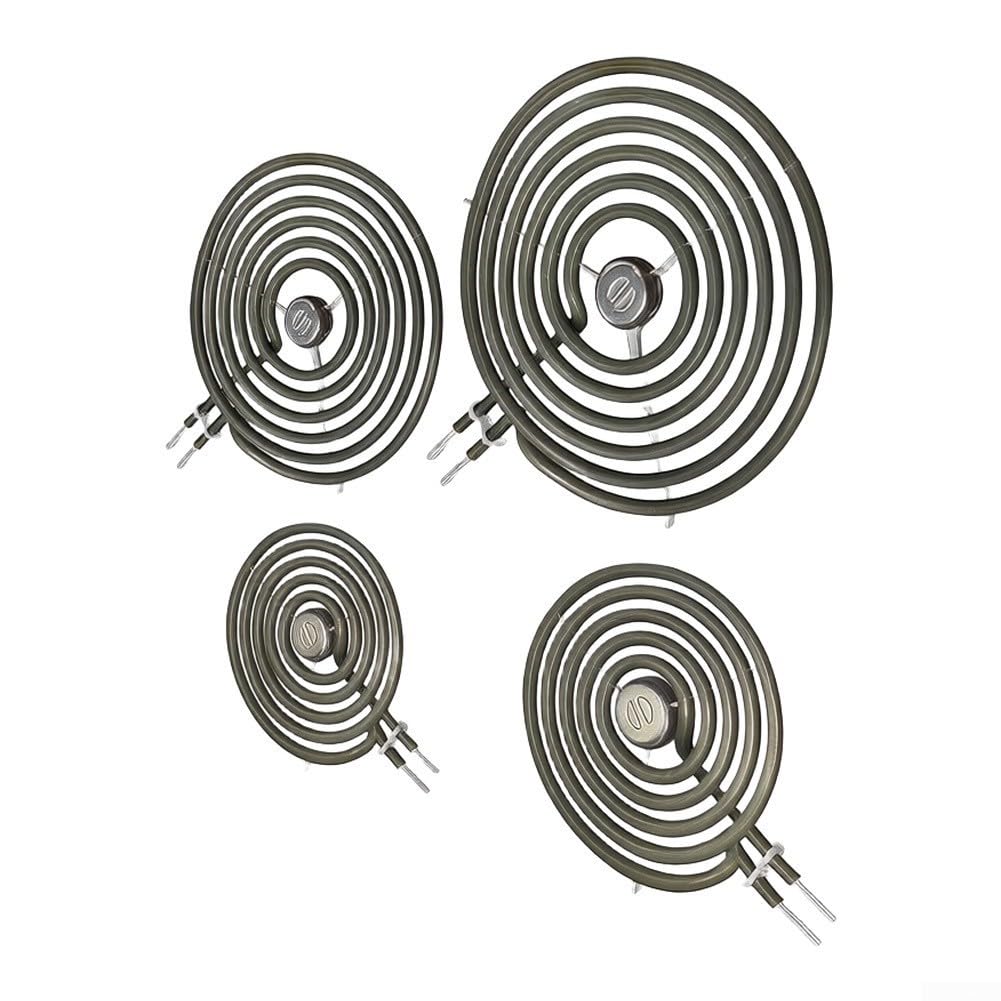 Kit Quemadores Cocina Gas 4 Piezas Compatible Edesa Aspes Tapas Esmaltadas Difusores Aluminio Negro Renovación Estufa