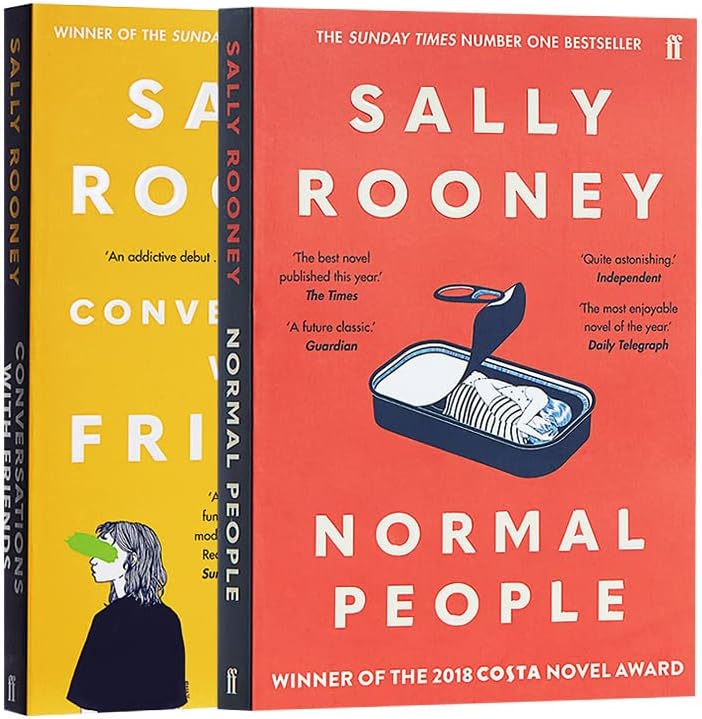Sally Rooney Normal People/Conversations With Friends Life Novel Adult Bed Time Reading Bооks Fiction (Normal People)