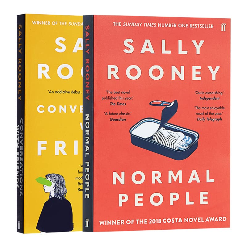Sally Rooney Normal People/Conversations With Friends Life Novel Adult Bed Time Reading Bооks Fiction (Normal People)