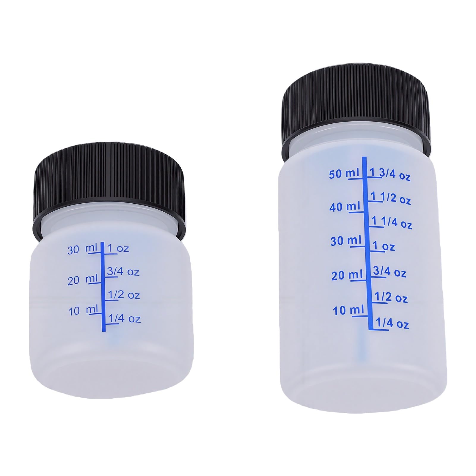 Flacons de Peinture de Retouche 2oz 1oz, 120 Pièces, Réutilisables pour Retouche