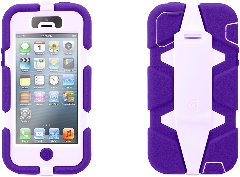 605412-SFPL Survivor Case for iPhone 5/5S - 1 Pack - Retail Packaging - Purple/Lavender