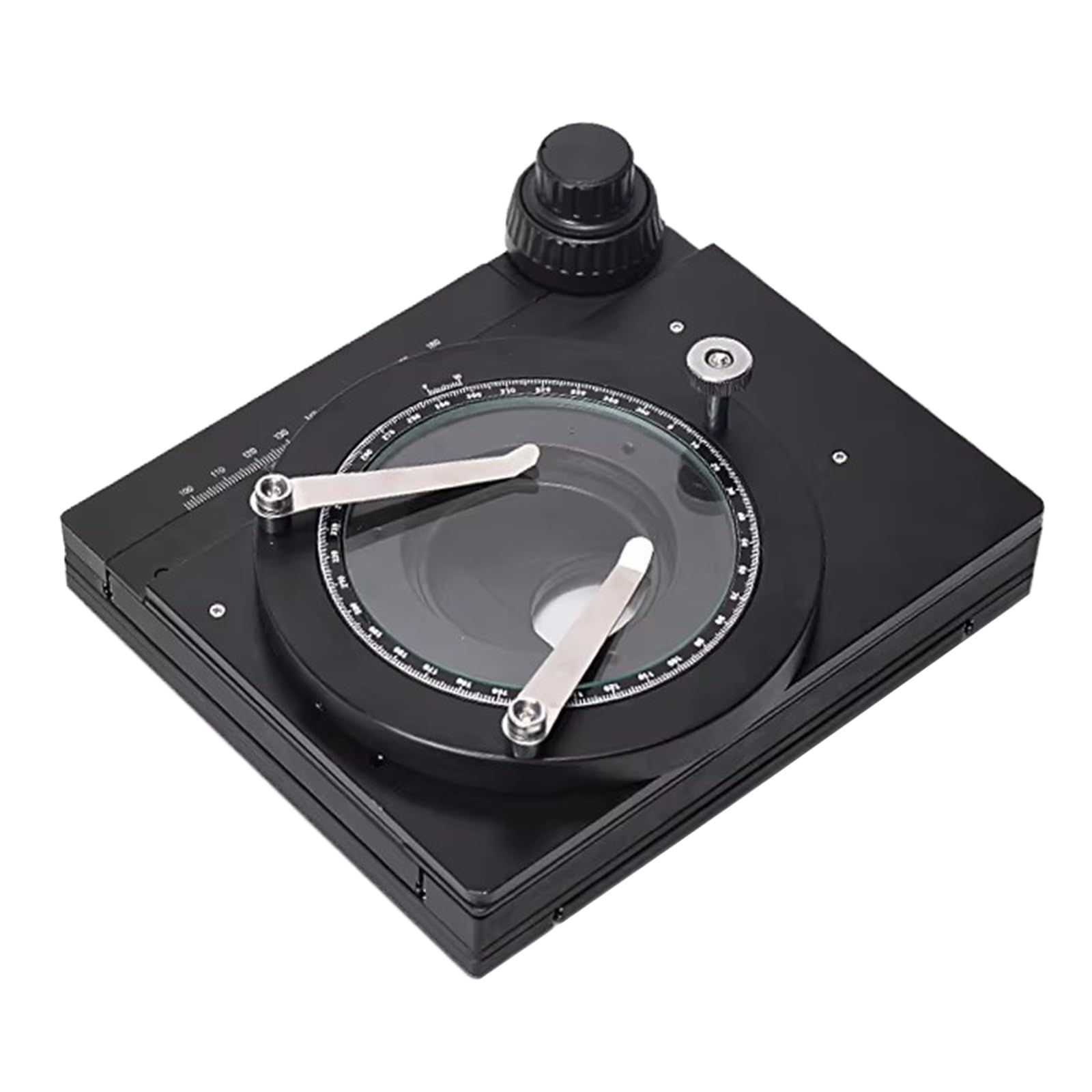 Mesa deslizante de microscopio, plataforma móvil manual de alta precisión, rango de viaje X de 75 mm, rango Y de 65 mm, precisión de lectura de 1 mm para inspección de zoom y microscopios estéreo