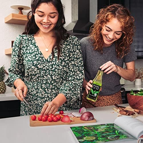 Pure Leaf Iced Tea, Unsweetened 3 Flavor Variety Pack, Zero Sugar & Zero Calories, 18.5 Fl Oz Bottles (Pack of 12) — view 4