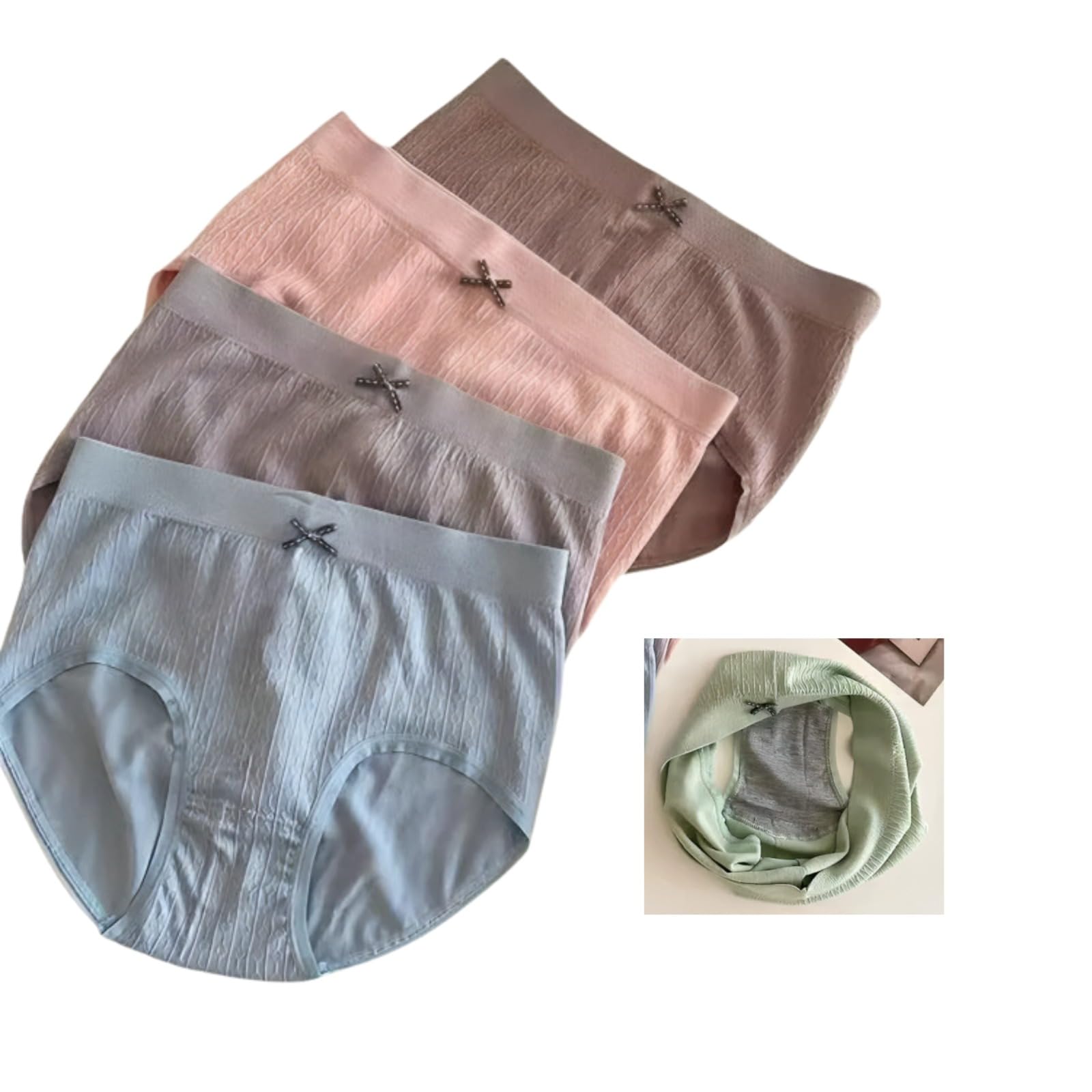 Women's Cotton Blend Classic Solid Hipster Panties