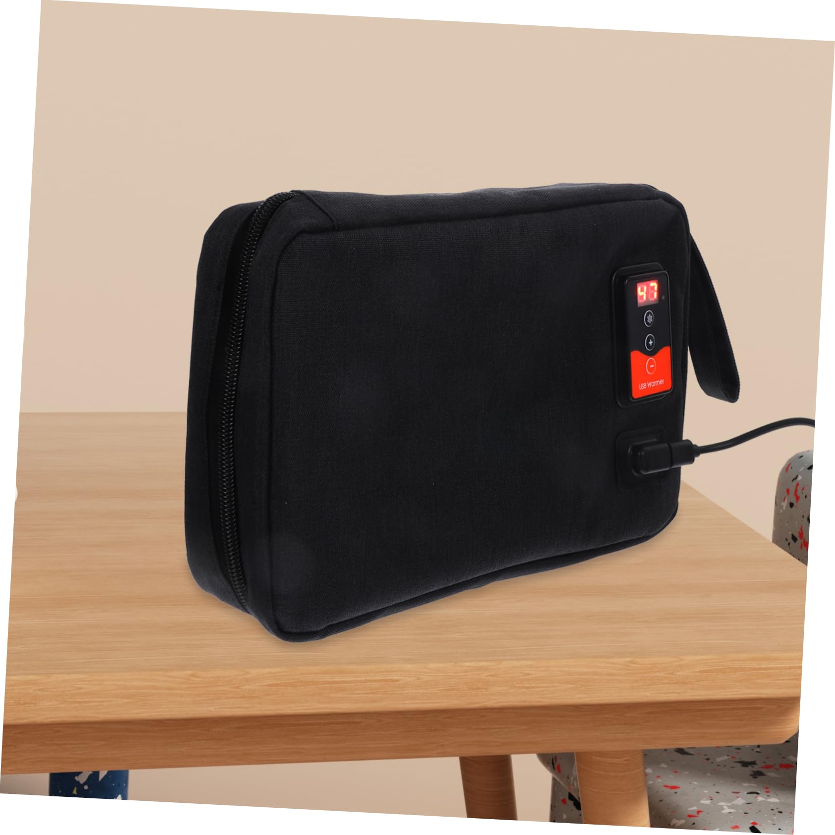 Kisangel Toallitas y USB para Calentador de Húmedas Bebés Portátil Temperatura Constante Capacidad para 20-80 Unidades, Adecuado para Uso Interior y Exterior